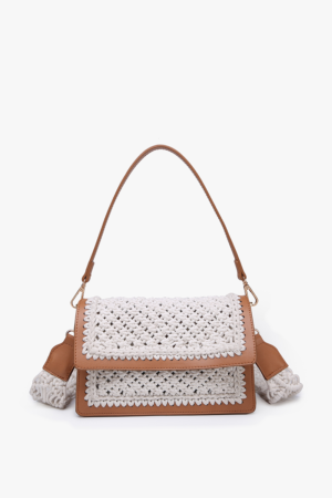 Gianna Vegan Macrame Crossbody