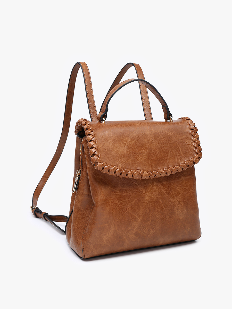 Blossom Vegan Whipstitch Backpack - Image 2