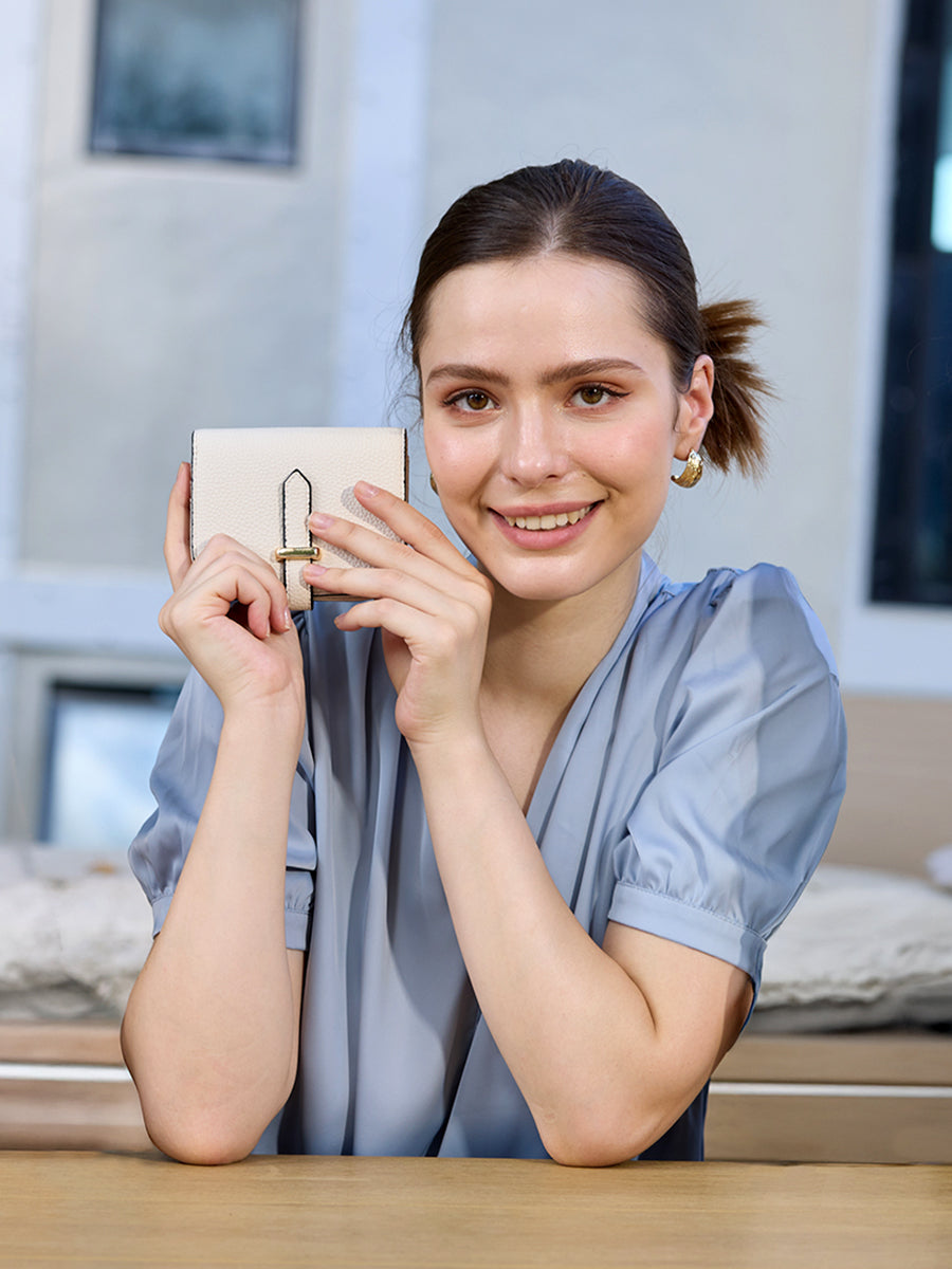 Magnolia Vegan RFID Bifold Wallet - Image 5