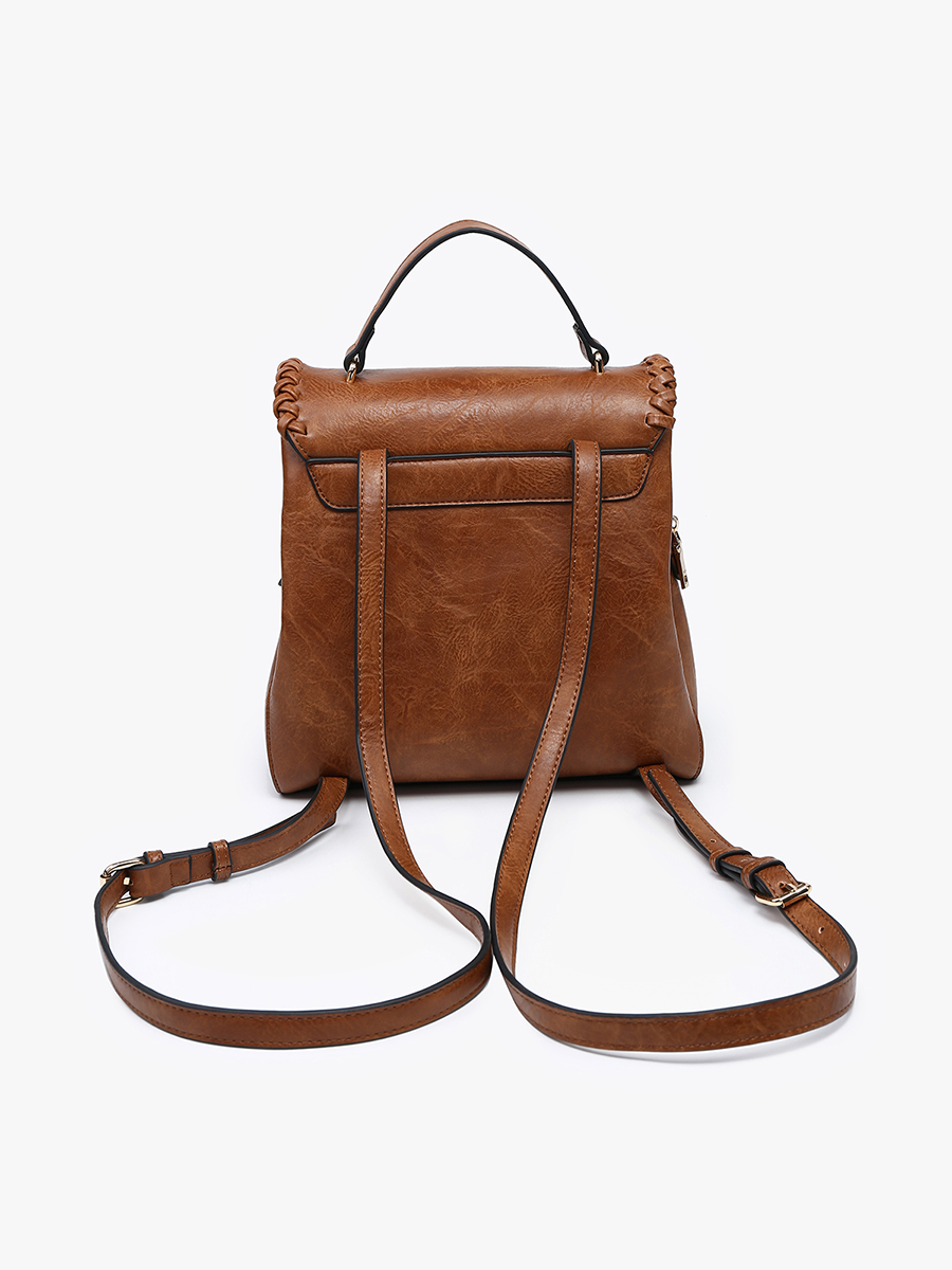 Blossom Vegan Whipstitch Backpack - Image 3