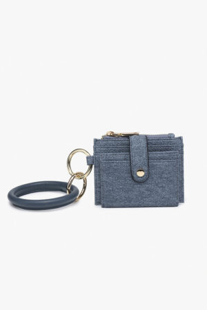 Sammie Denim Wallet w/ Bangle