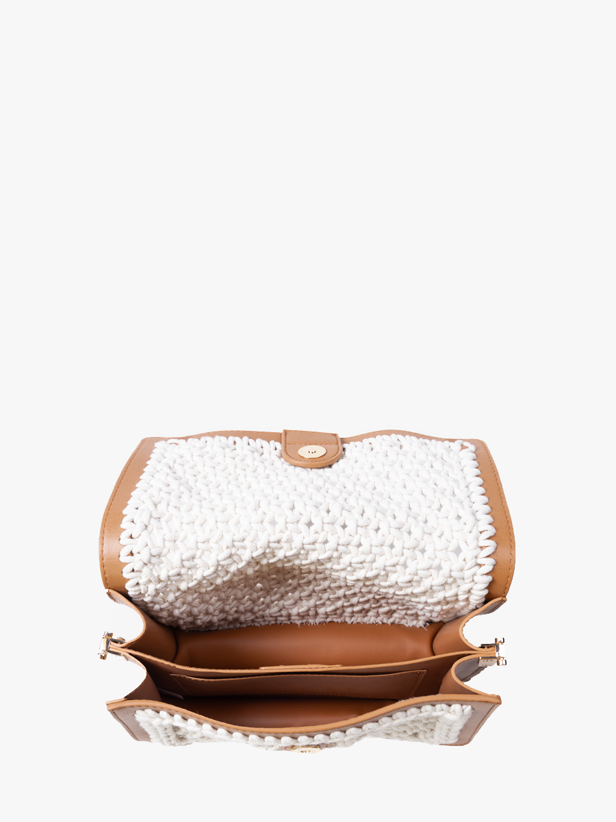 Gianna Vegan Macrame Crossbody - Image 3