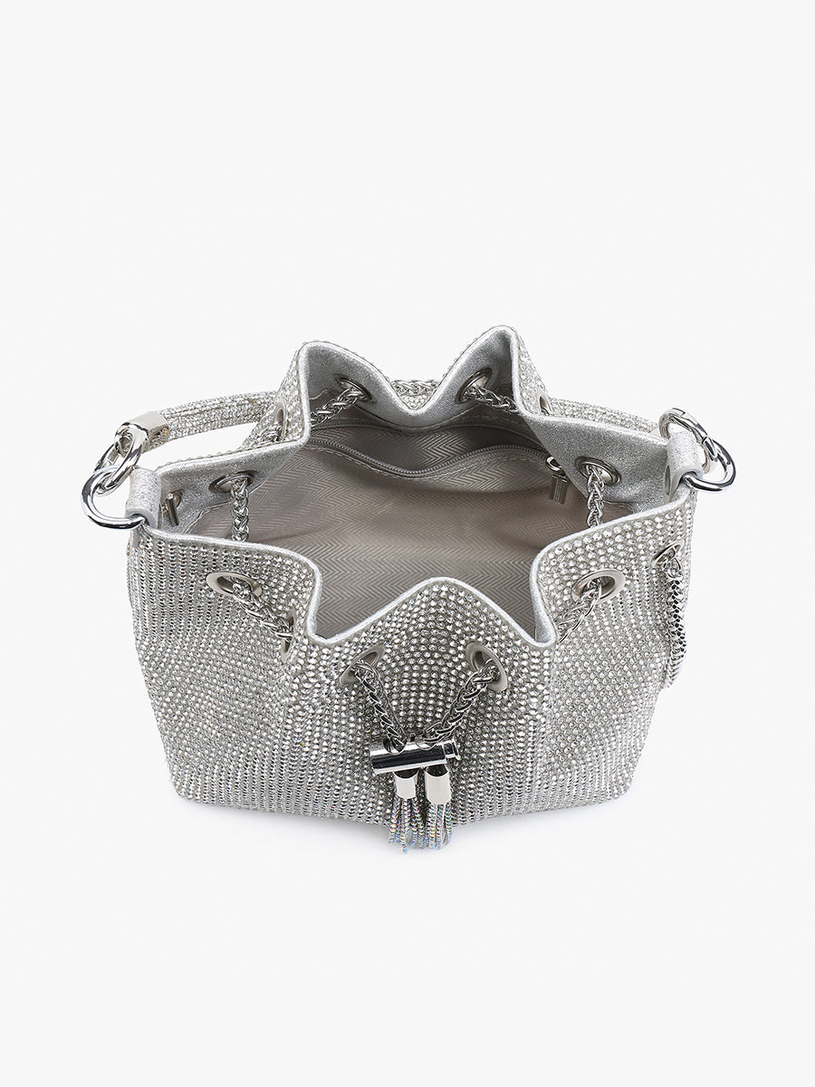 Ginette Rhinestone Bucket Bag - Image 4