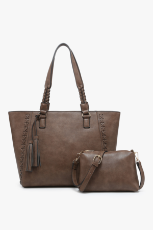 Lisa Vegan Structured Tote