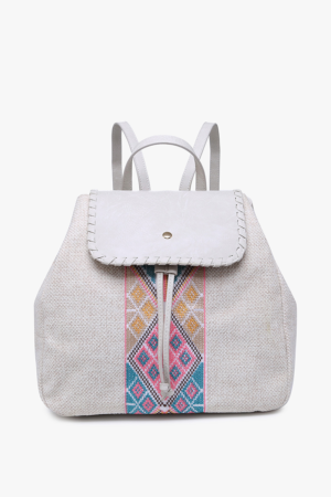 Saffron Vegan Tribal Backpack